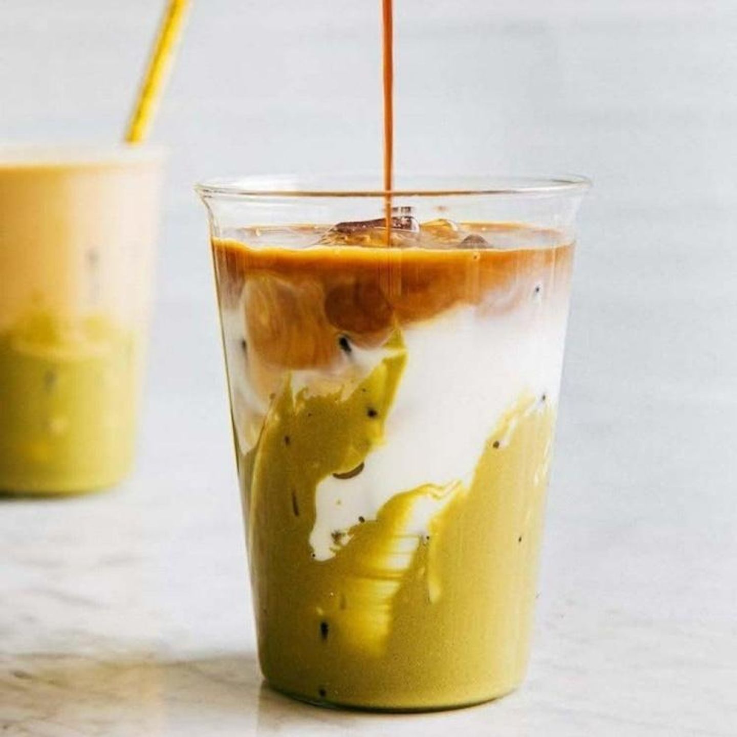 Iced Pistachio Latte