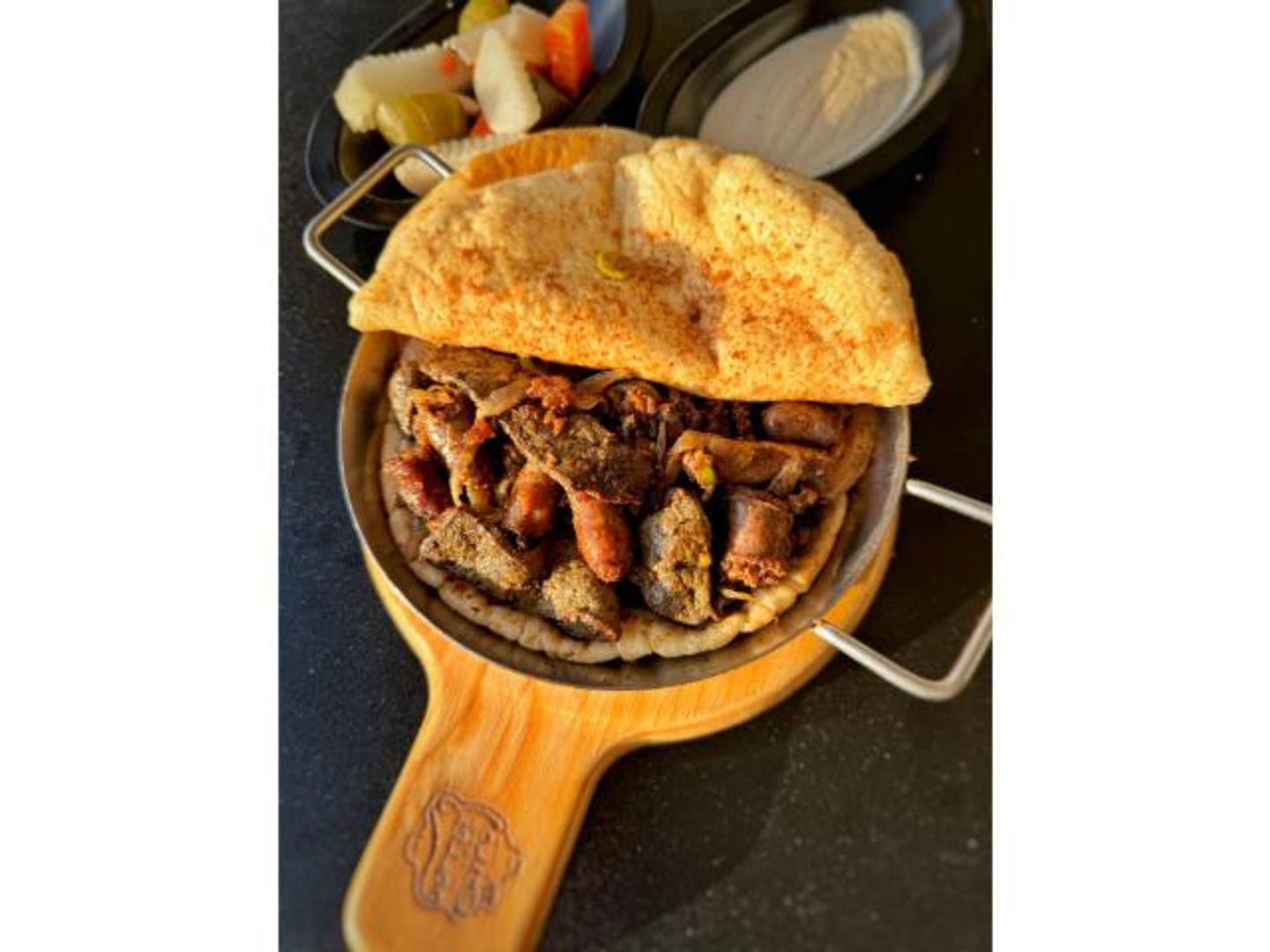 Goblet Of Mix With Lamb Fat