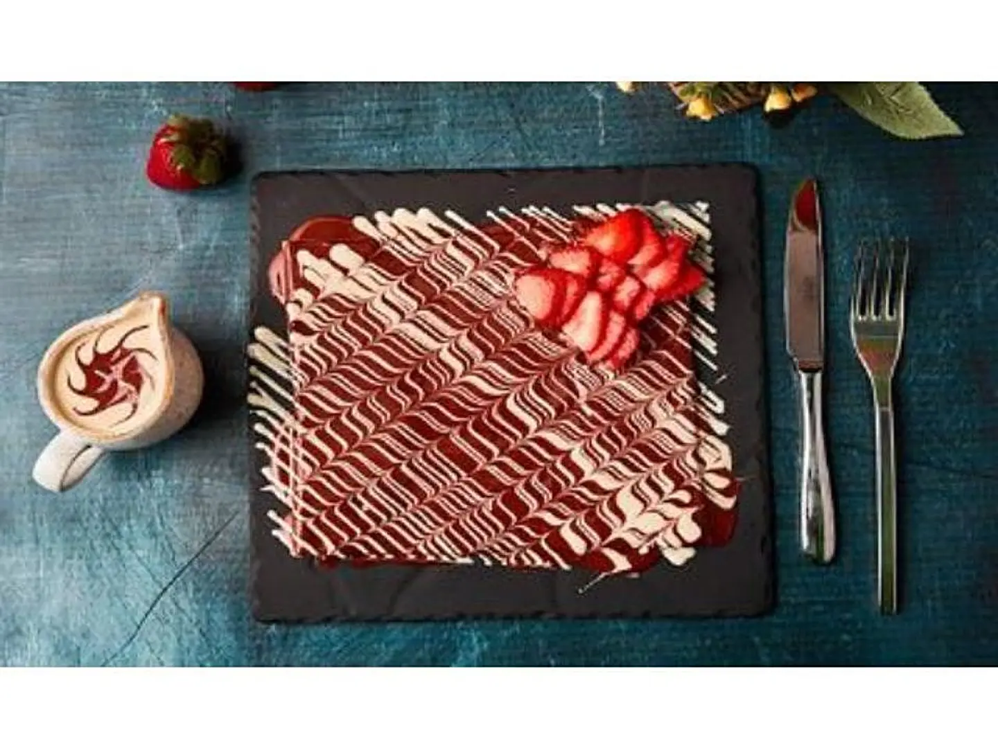 كريب شكولاته بيضاء