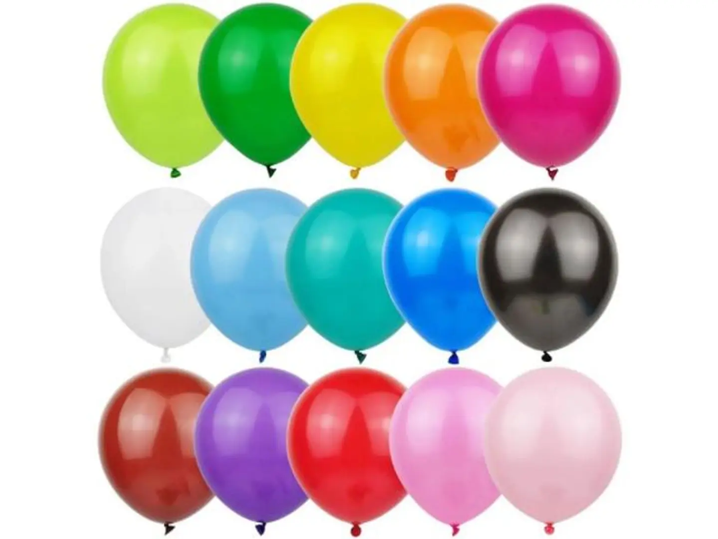 بالون هيليوم الوان