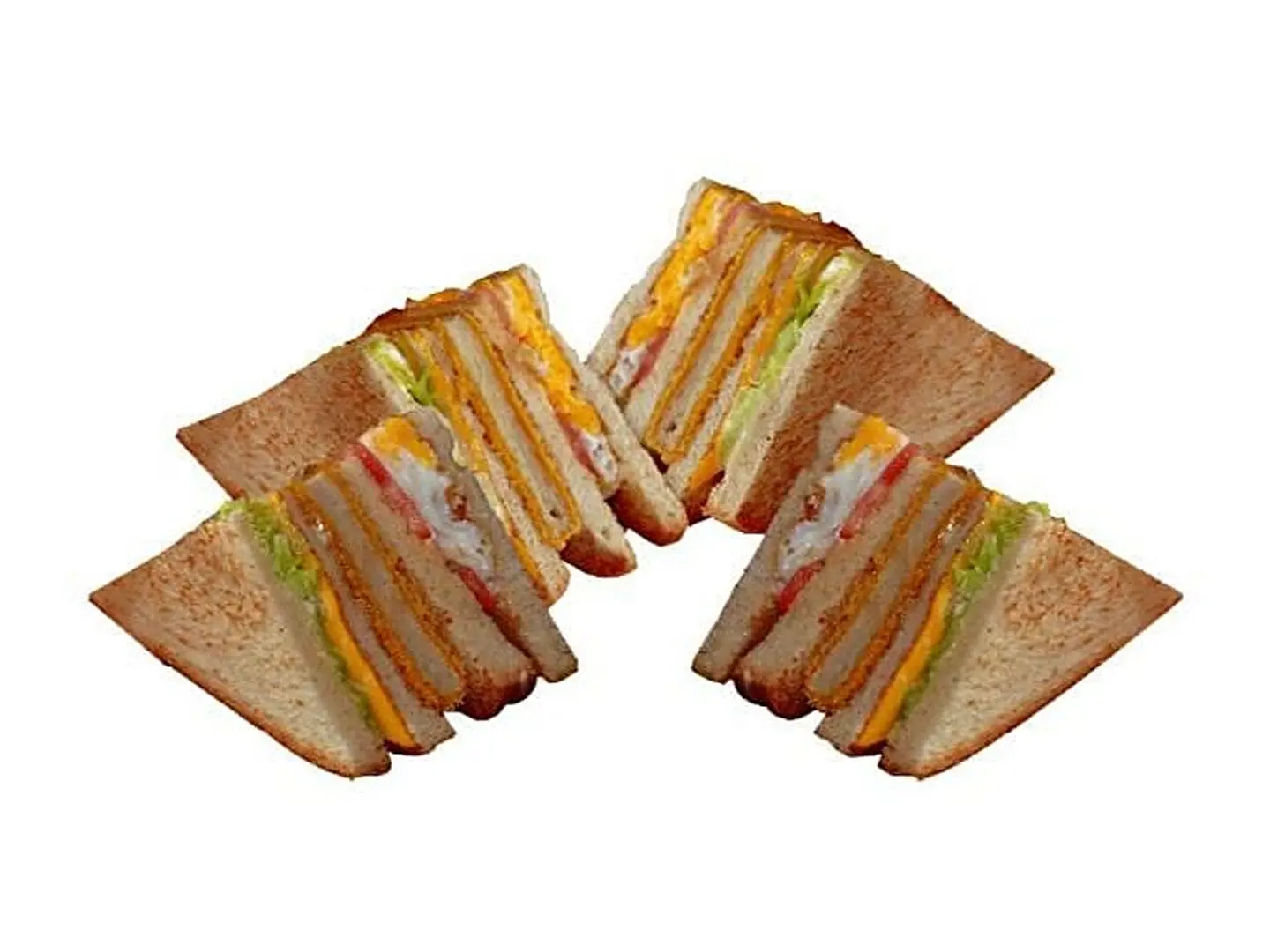 Club House Chicken Burger Sandwich