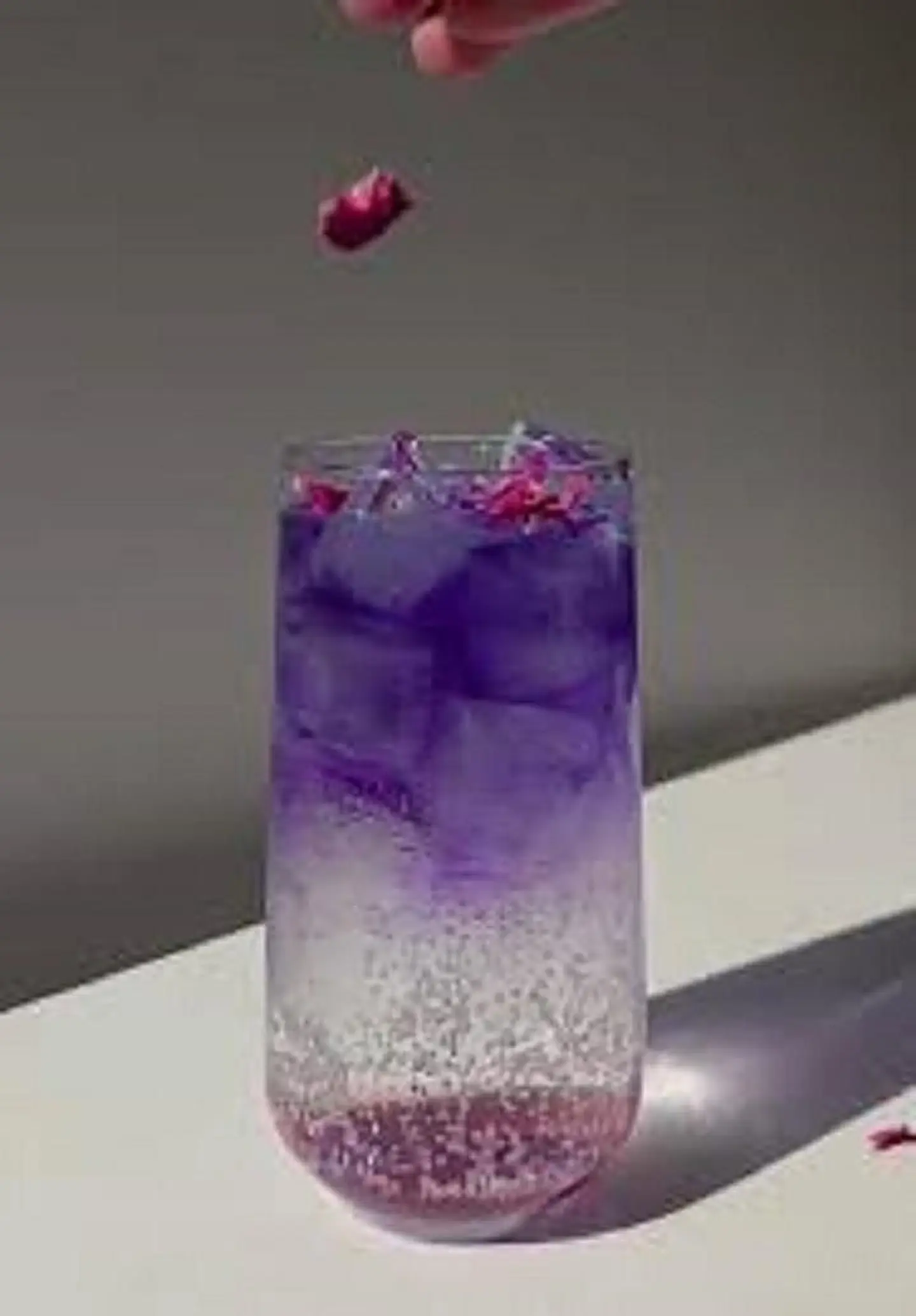 Milk Soda With Rose