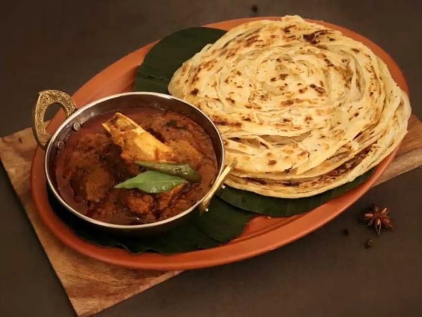Paratha + Mutton