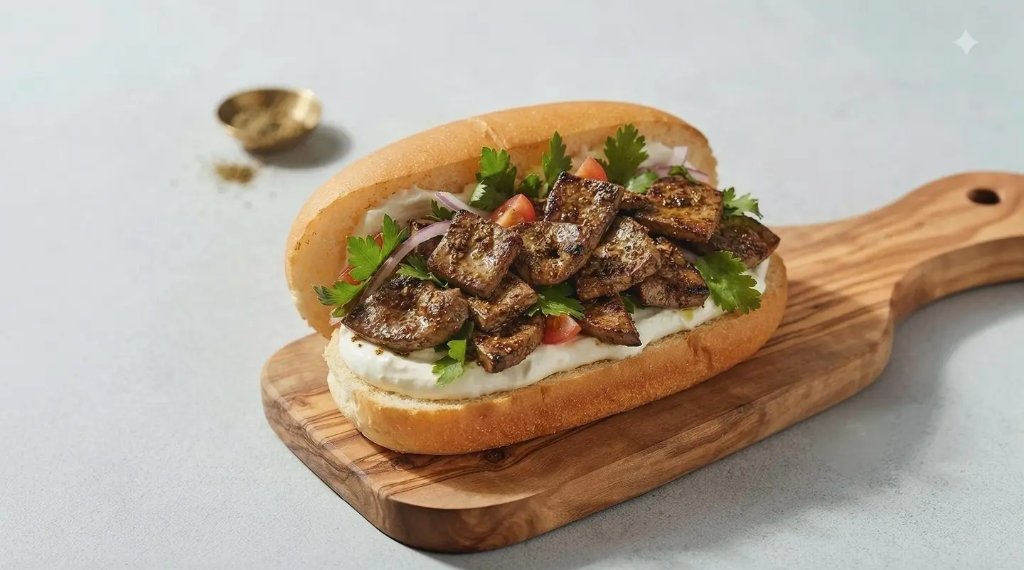 ميني ساندوتش كبده