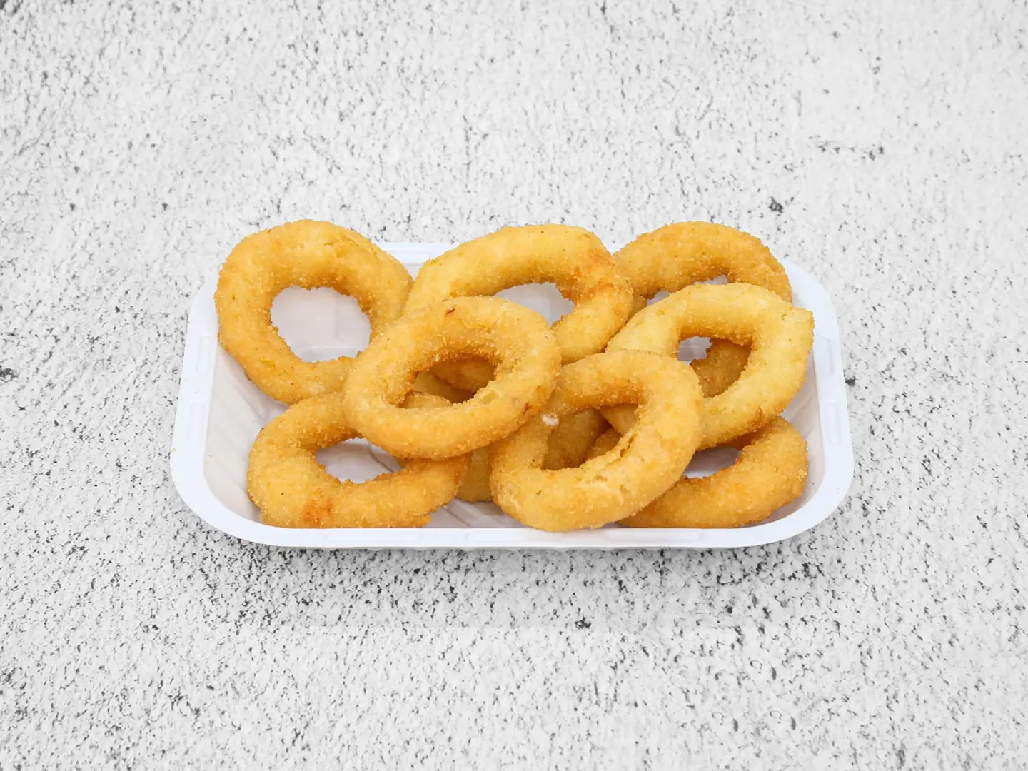 حلقات بصل مقلية