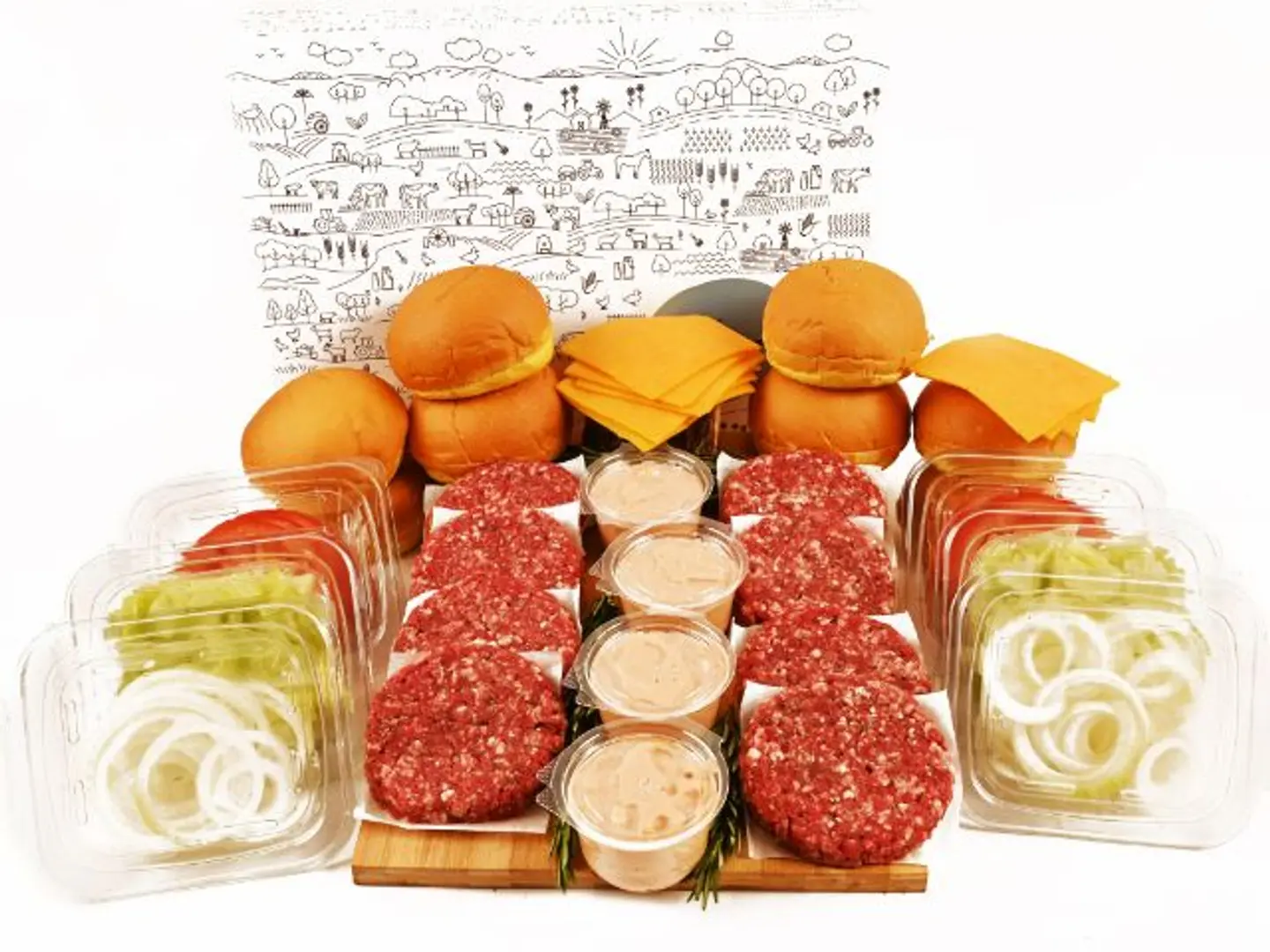Box Chopped Burger