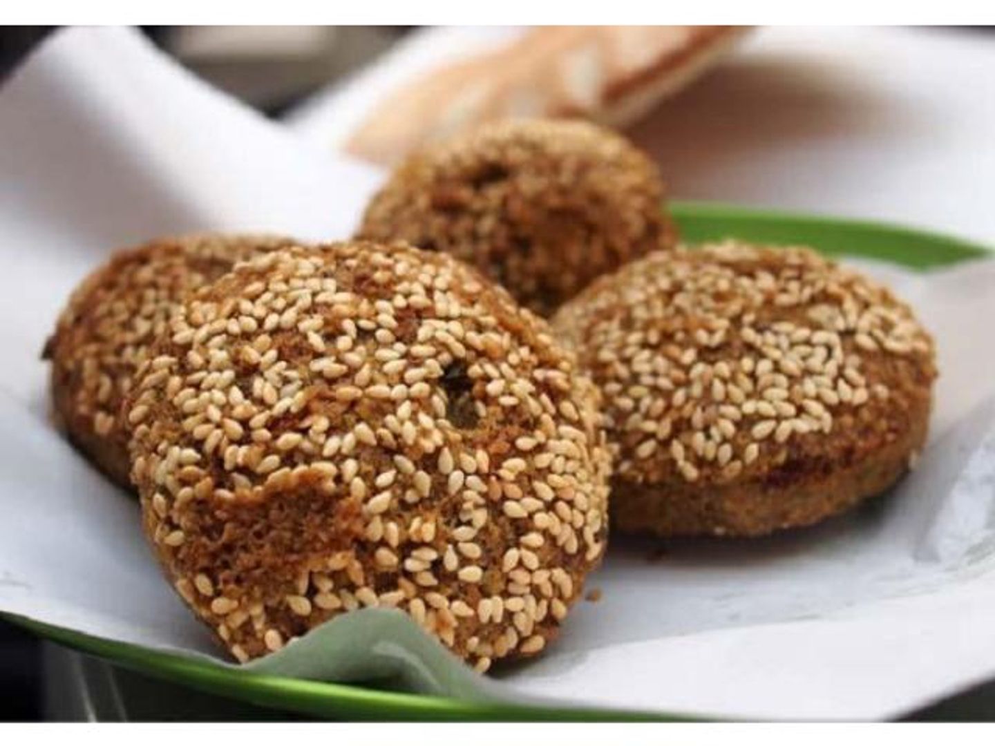 2 Large Sesame Falafel Balls