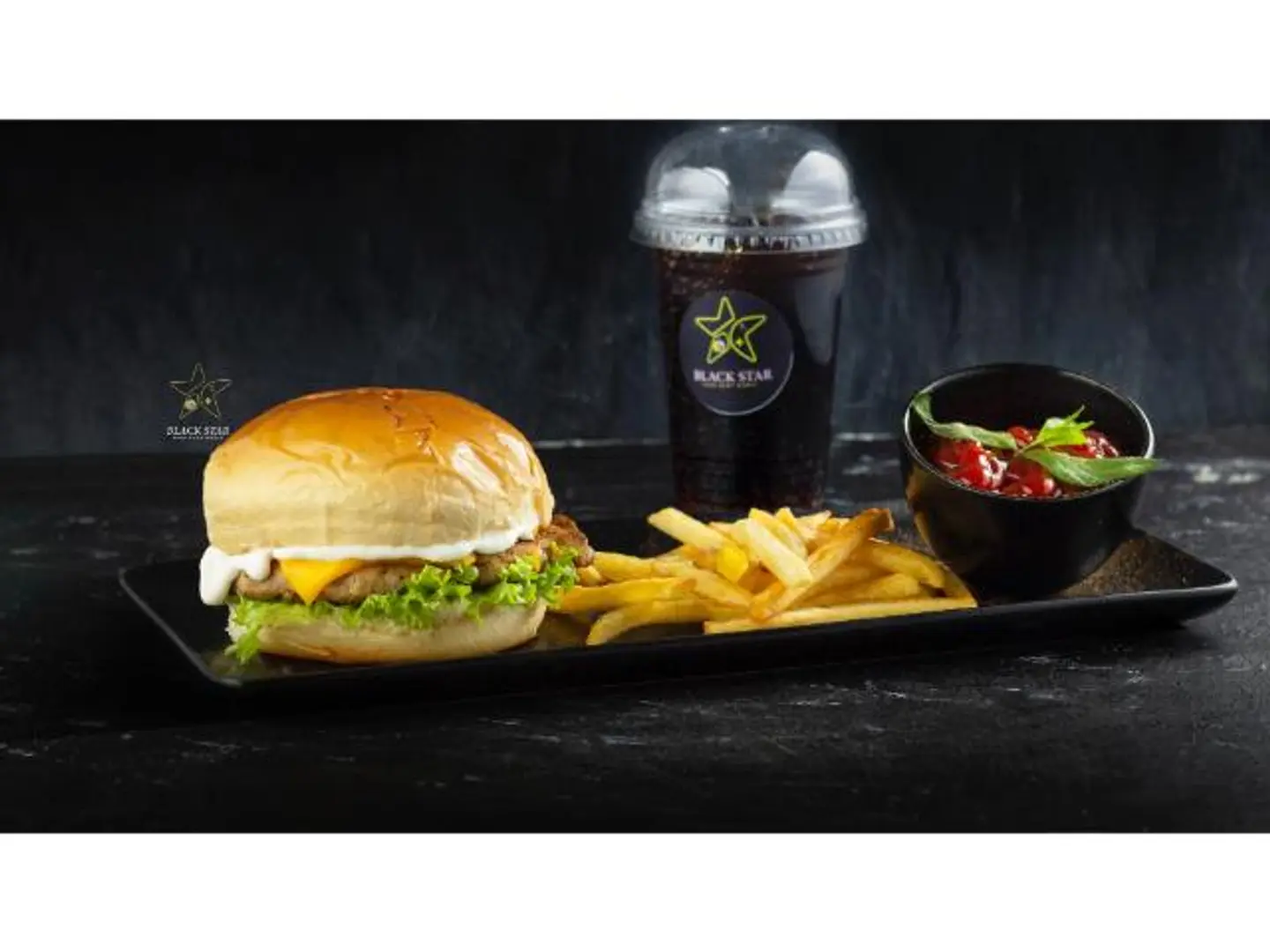 Grilled Chicken Burger Meal