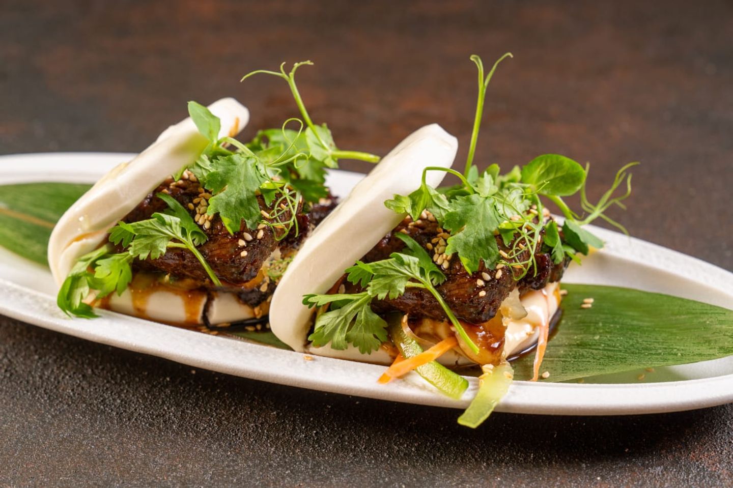 Chow Bao With Beef