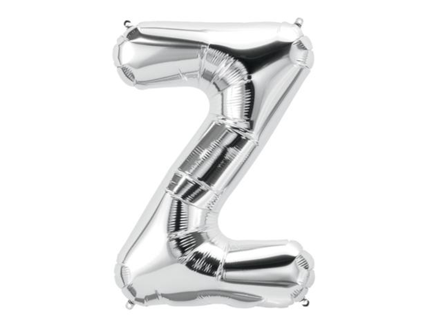 Silver Balloon Letter Z