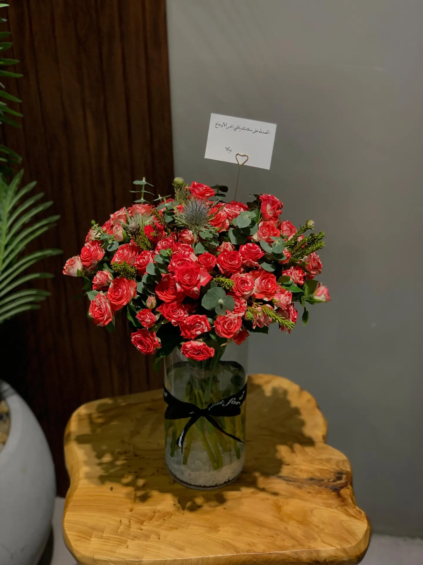 Double Color Pink Vase