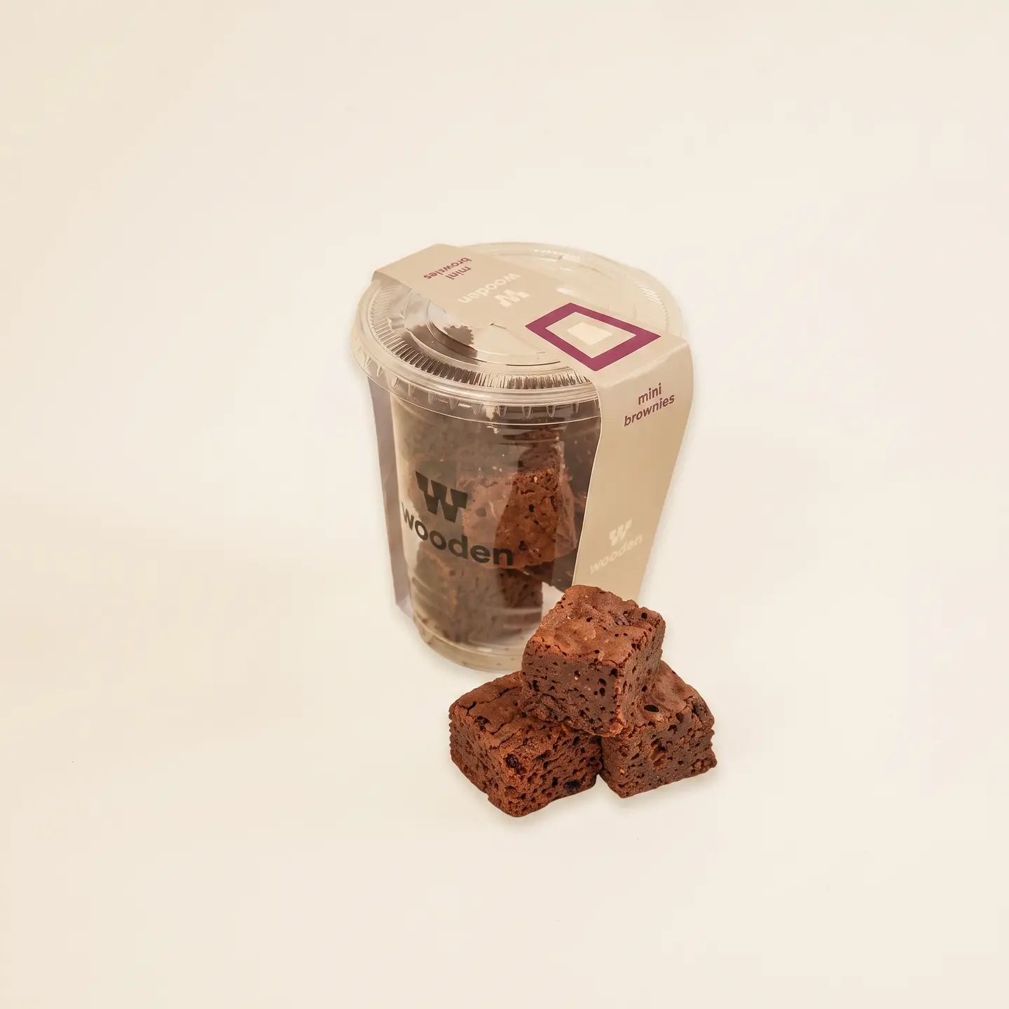 Wooden Mini Brownie