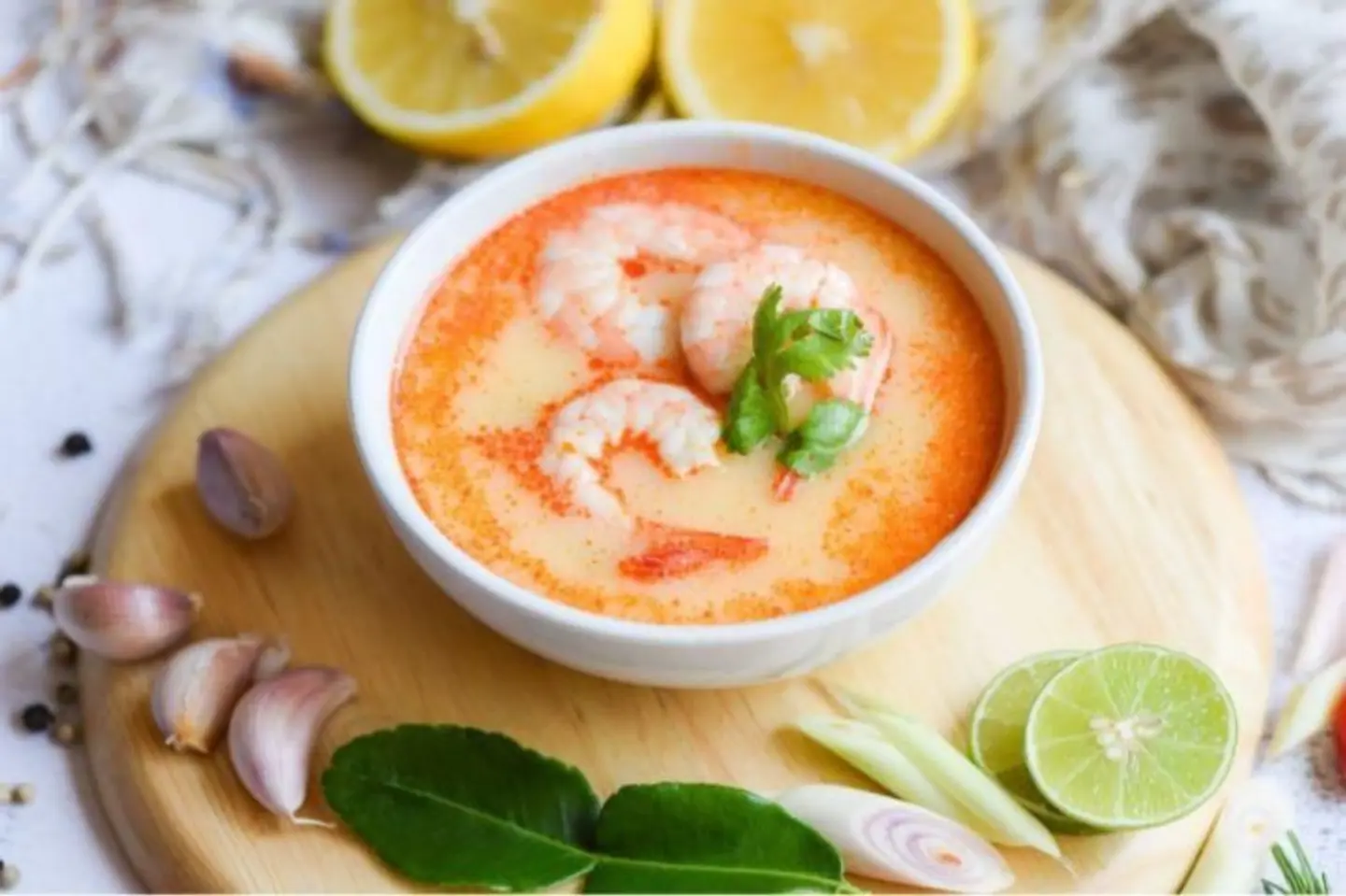 شوربة بالروبيان