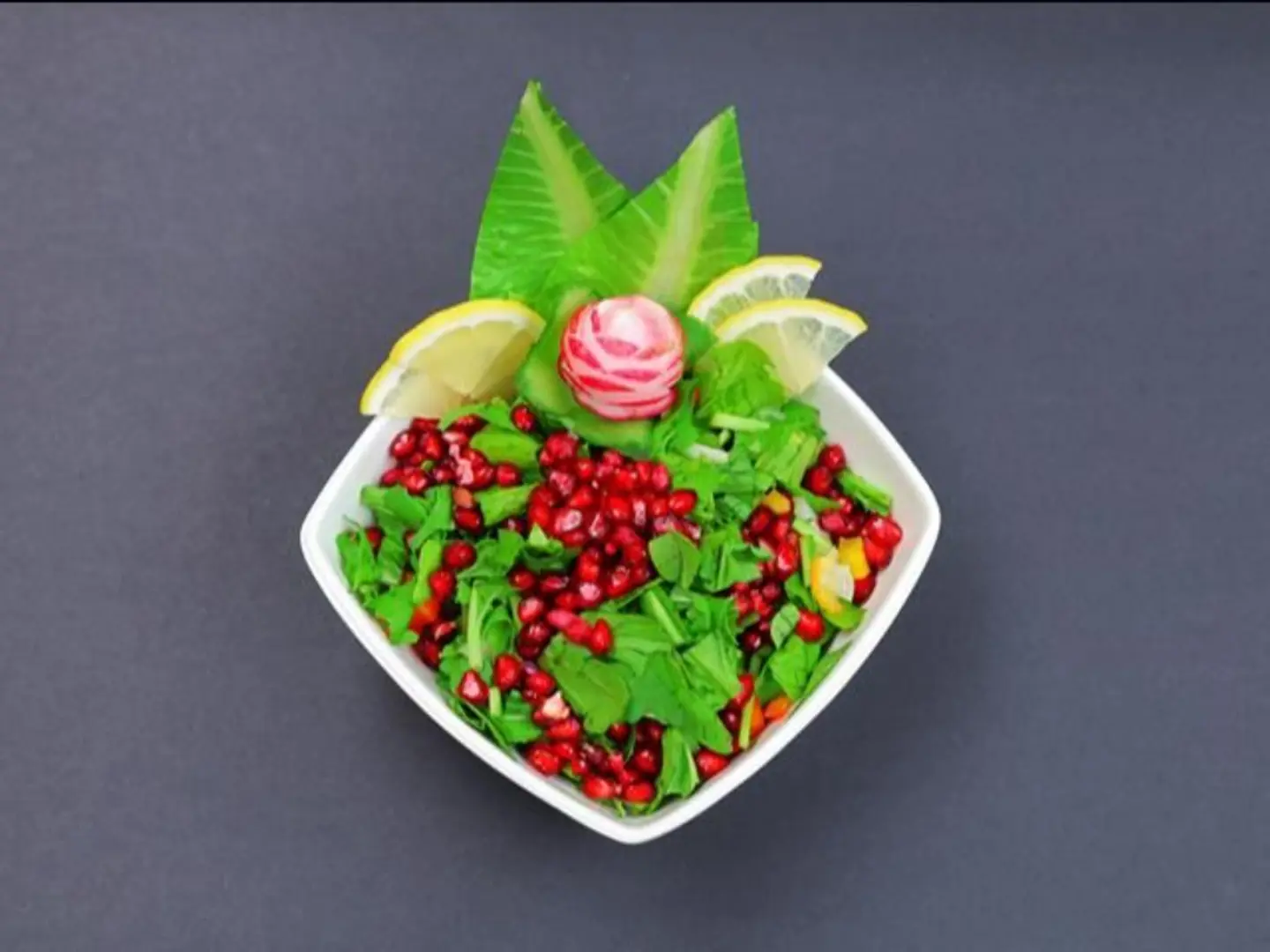 Watercress And Pomegranate Salad