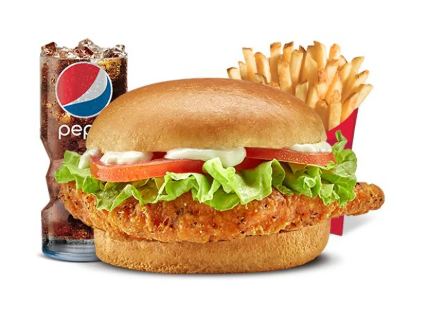 Chicken Burger Combo