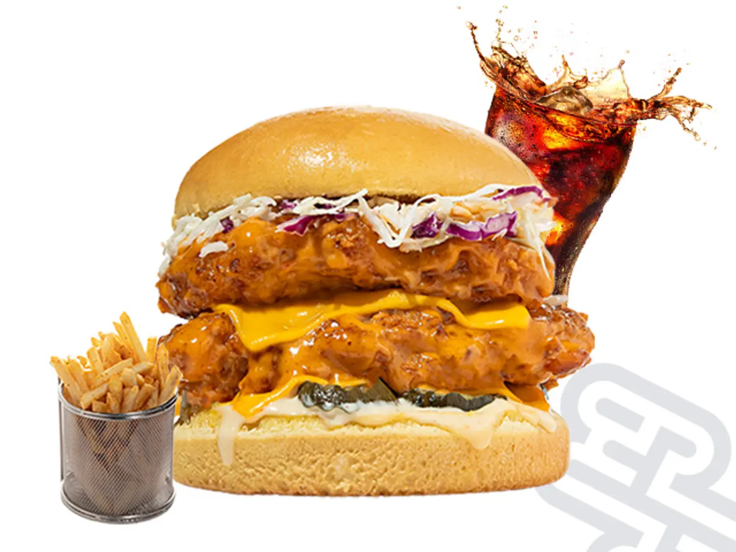 Double Chicken Crispy Combo