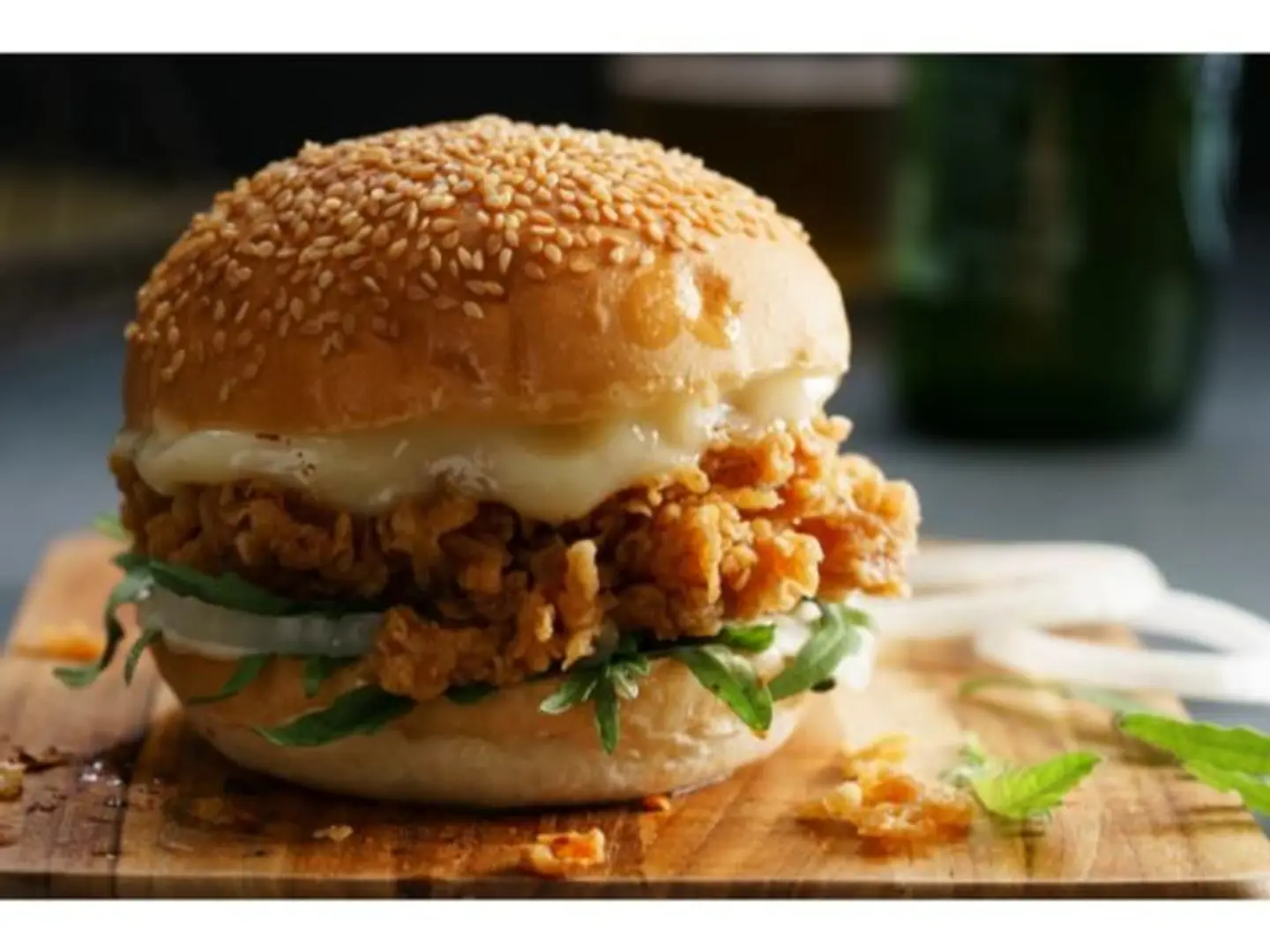 Zinger Chicken With Cheese