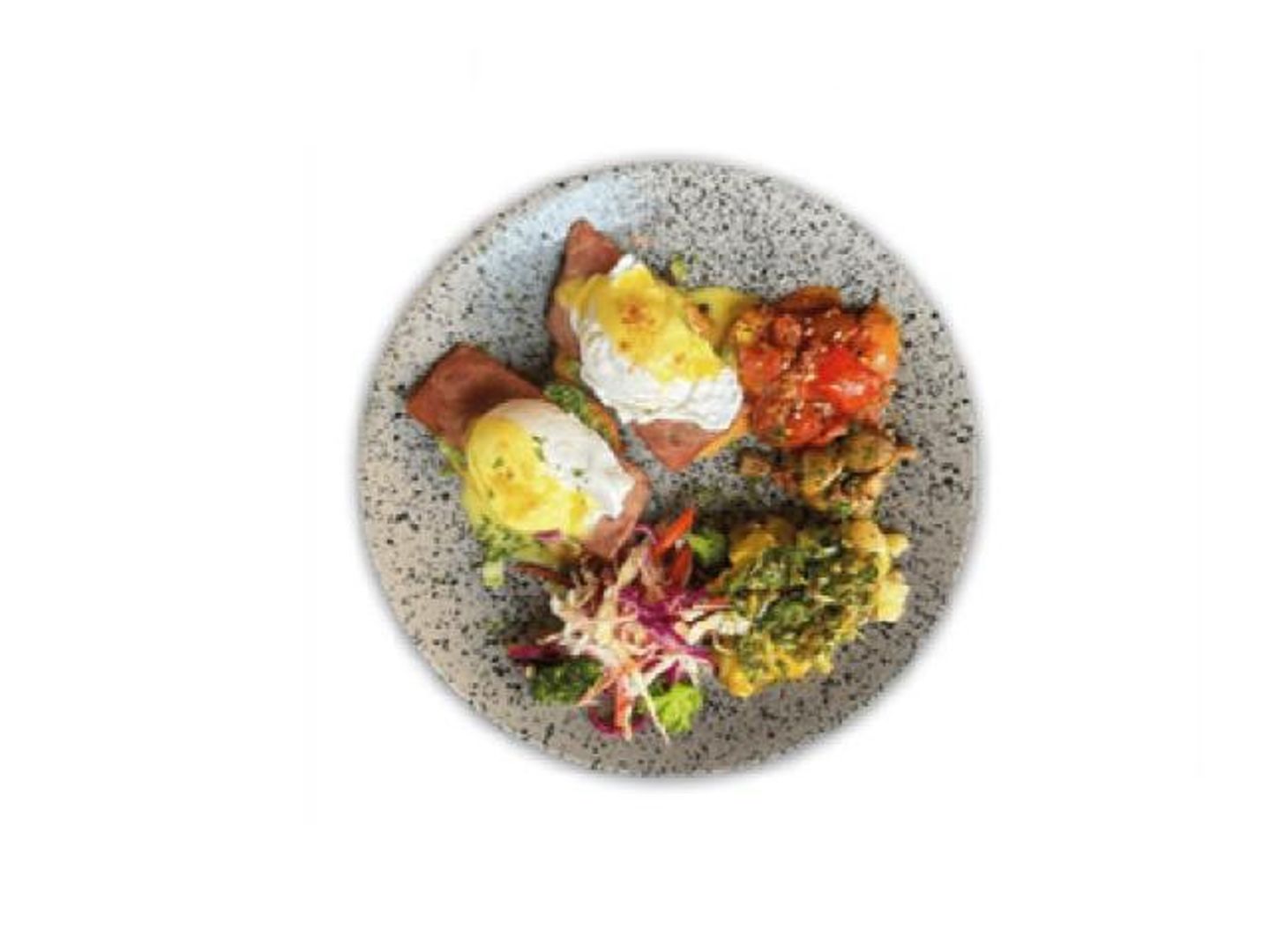Benedict With Beef Bacon