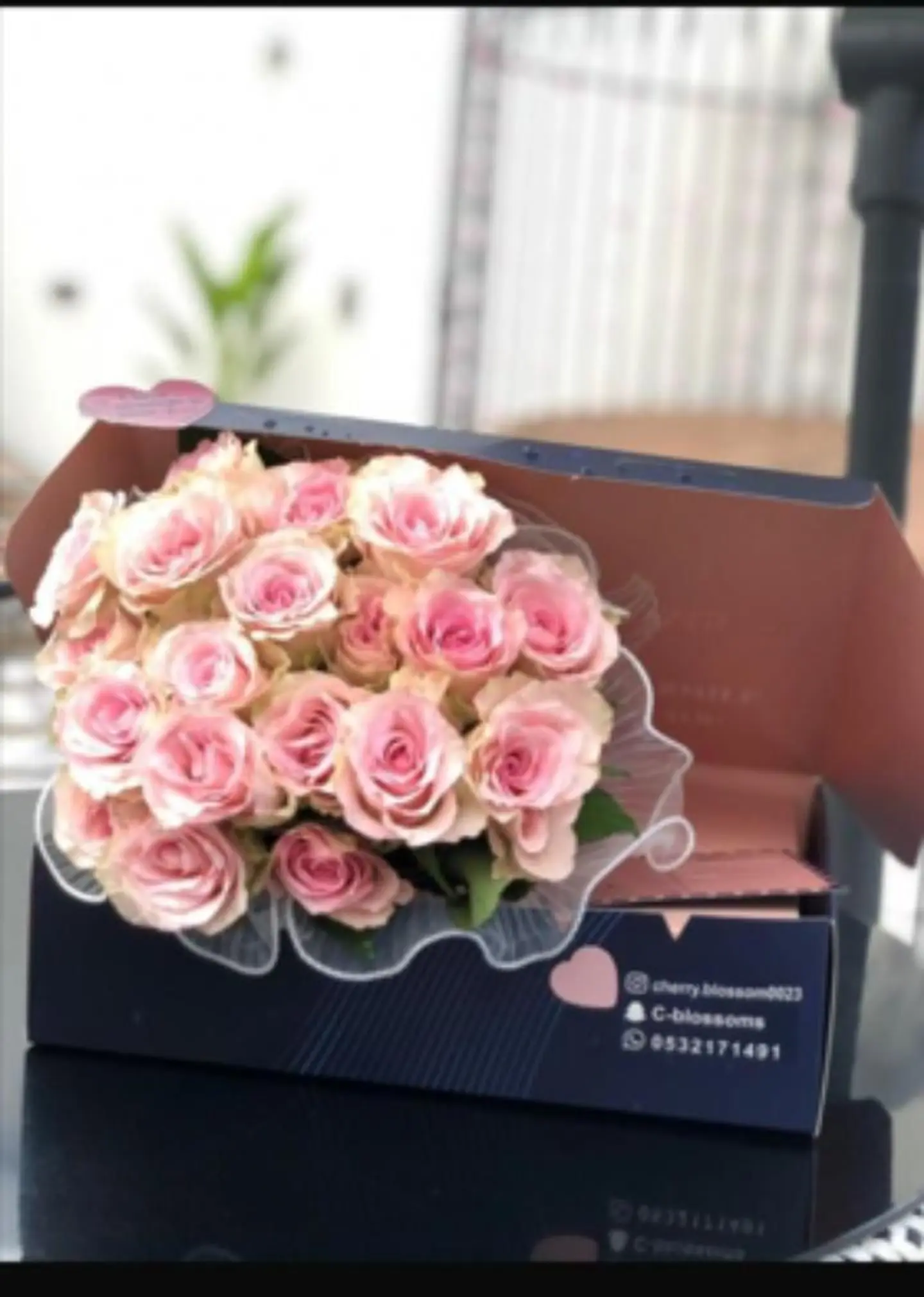 Pink Rose Box