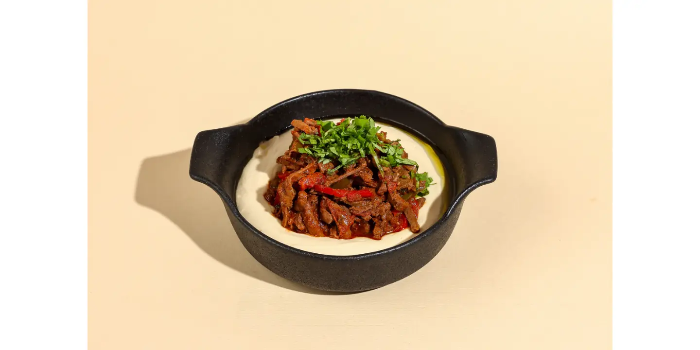 كبدة بالحمص