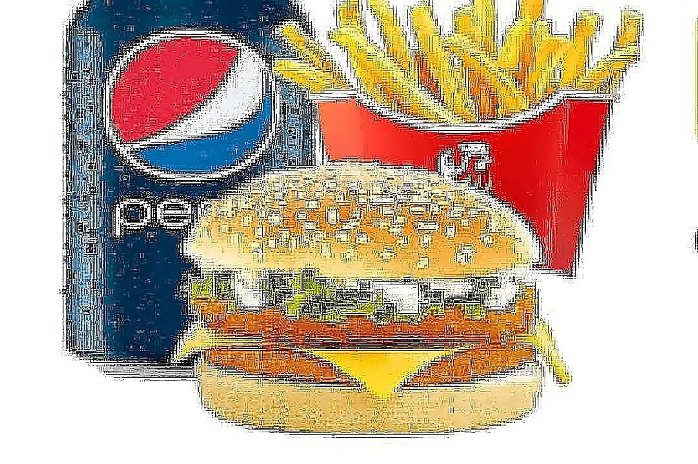 Chicken Burger Double Meal
