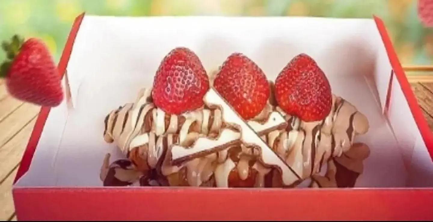 Croissant Nutella Waffle