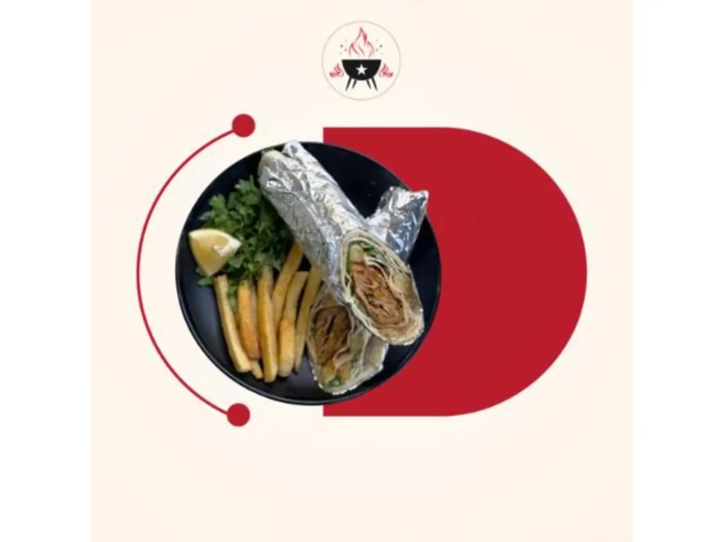 Chicken Kebab Sandwich