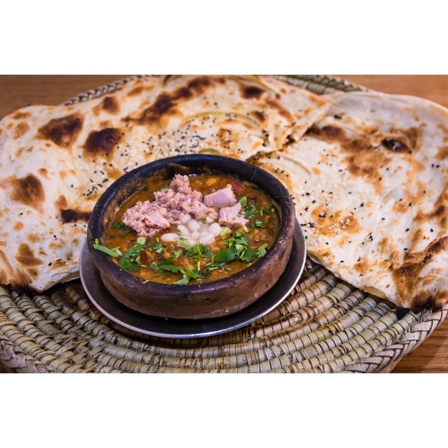 فاصوليا مع التونه