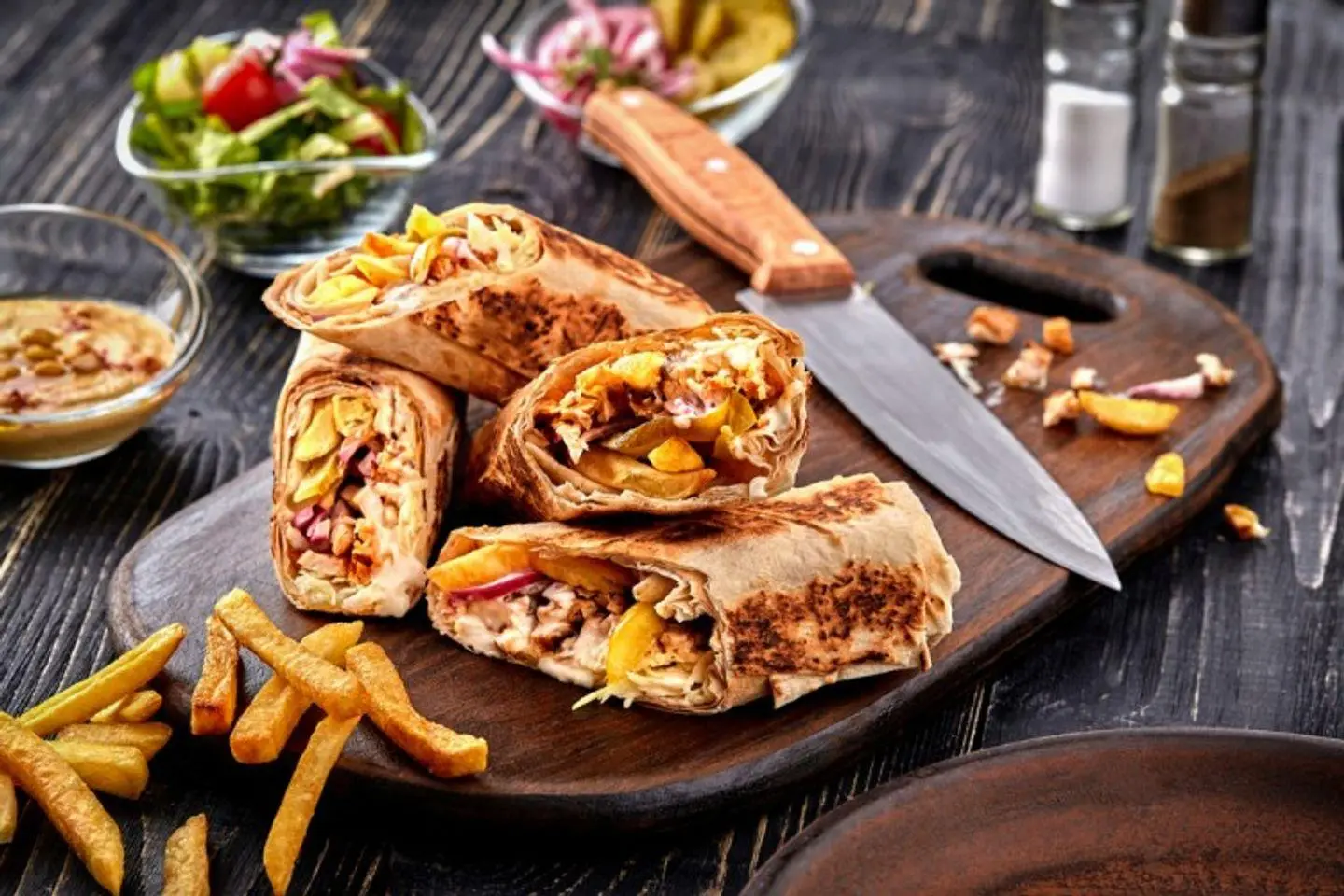 شاورما كبير جبن