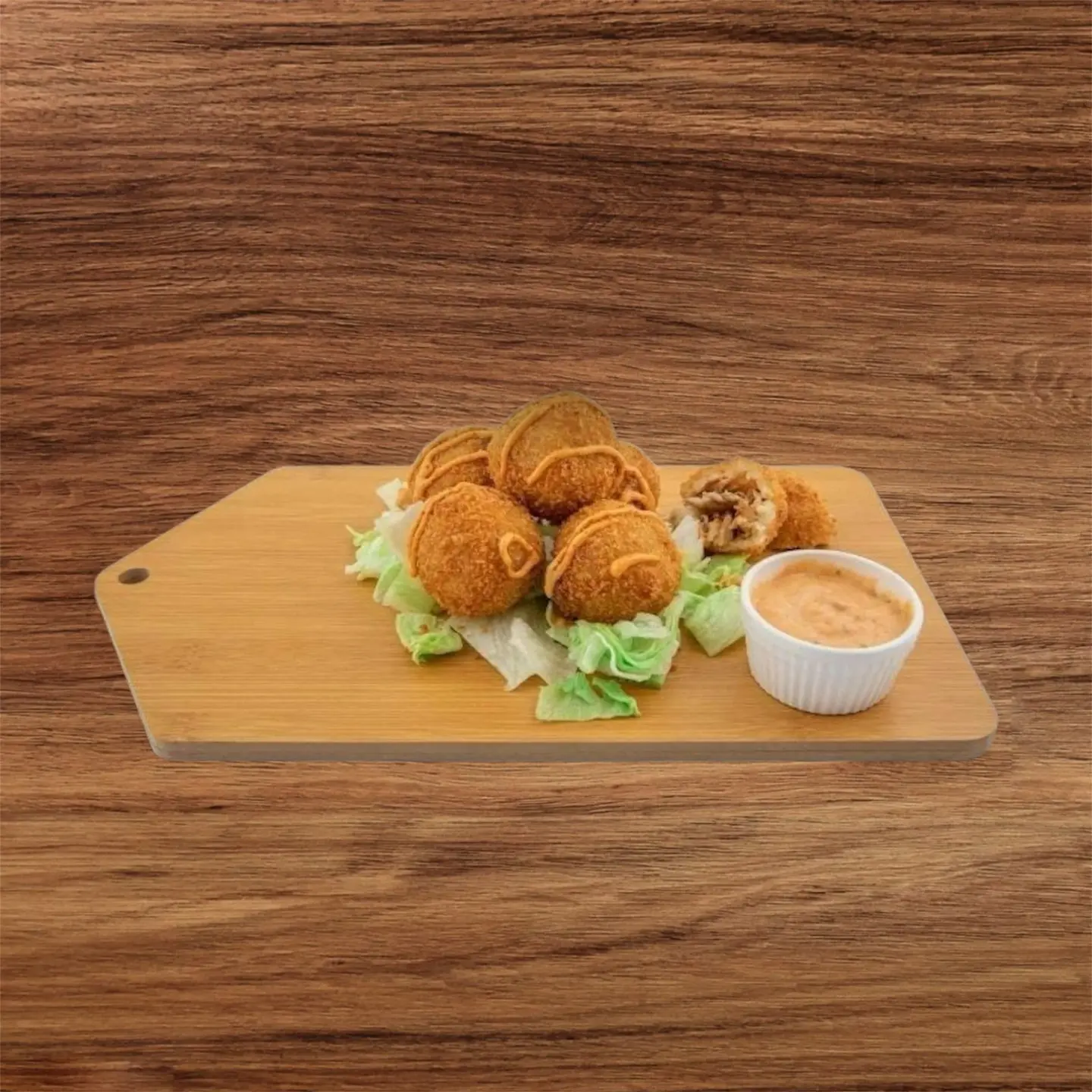 كرات بطاطس بالشاورما