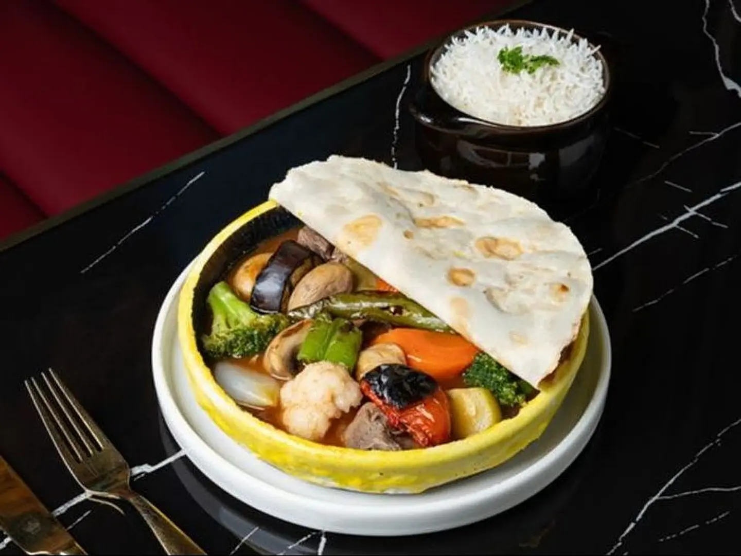 Tajin Vegetable With Lamb