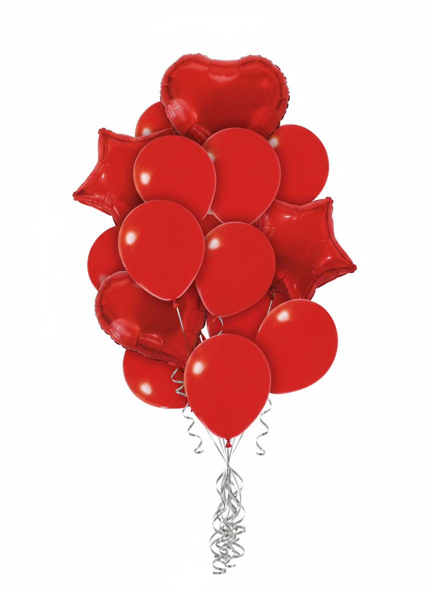 Red Helium Balloons