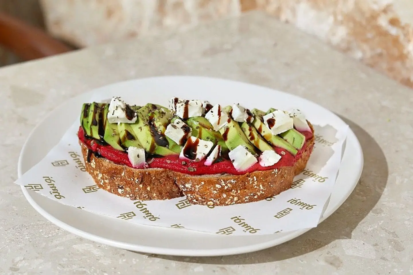 Sourdough Avocado And Beetroot