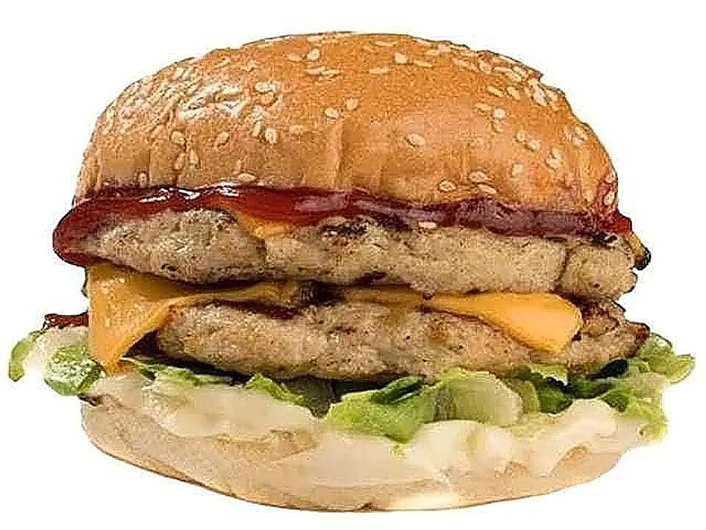 جر يل دبل دجاج برجر