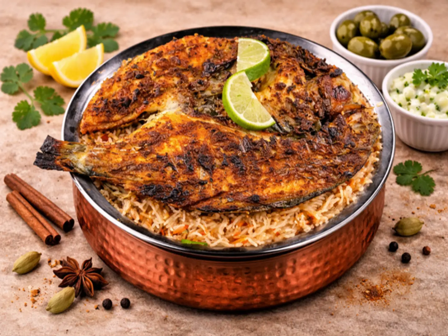 Fish Al Faham Biriyani