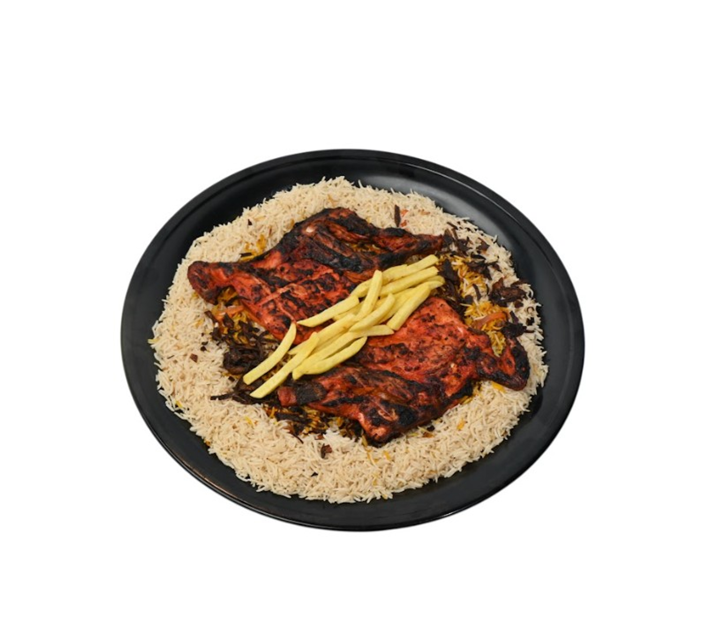 Whole Charcoal Grilled Chicken With Shabi Rice