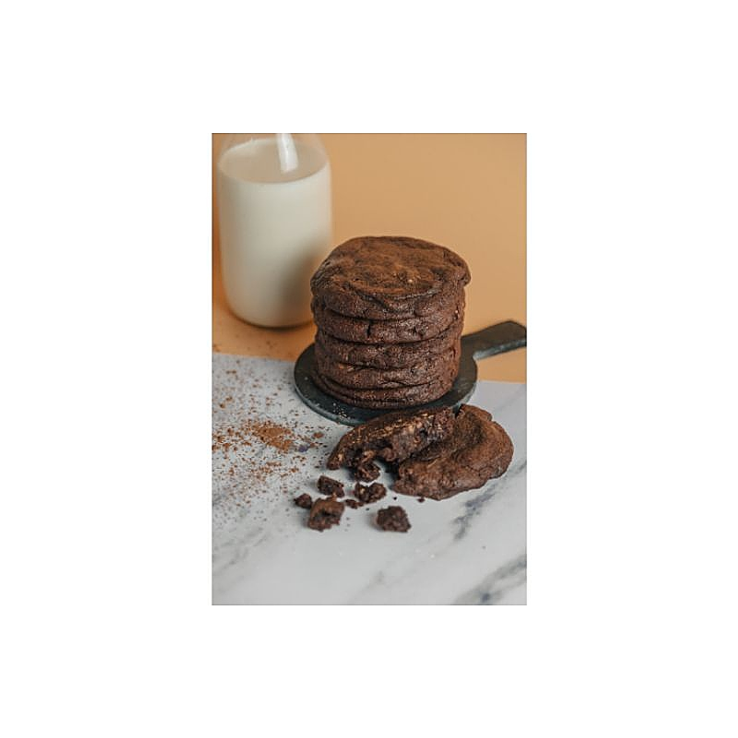 6 Pack Double Chocolate Cookies - Single