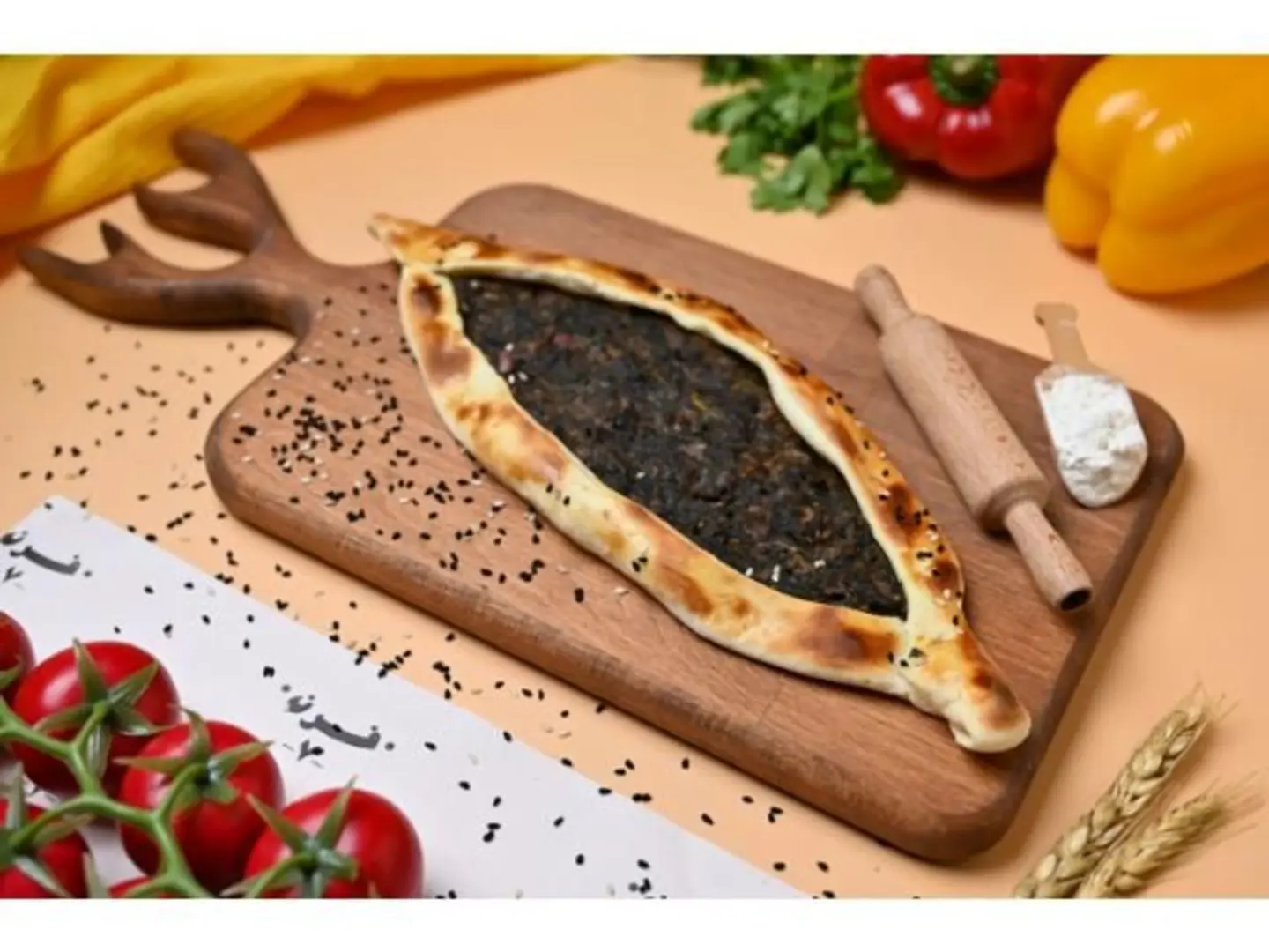 فطيره سبانخ ساده