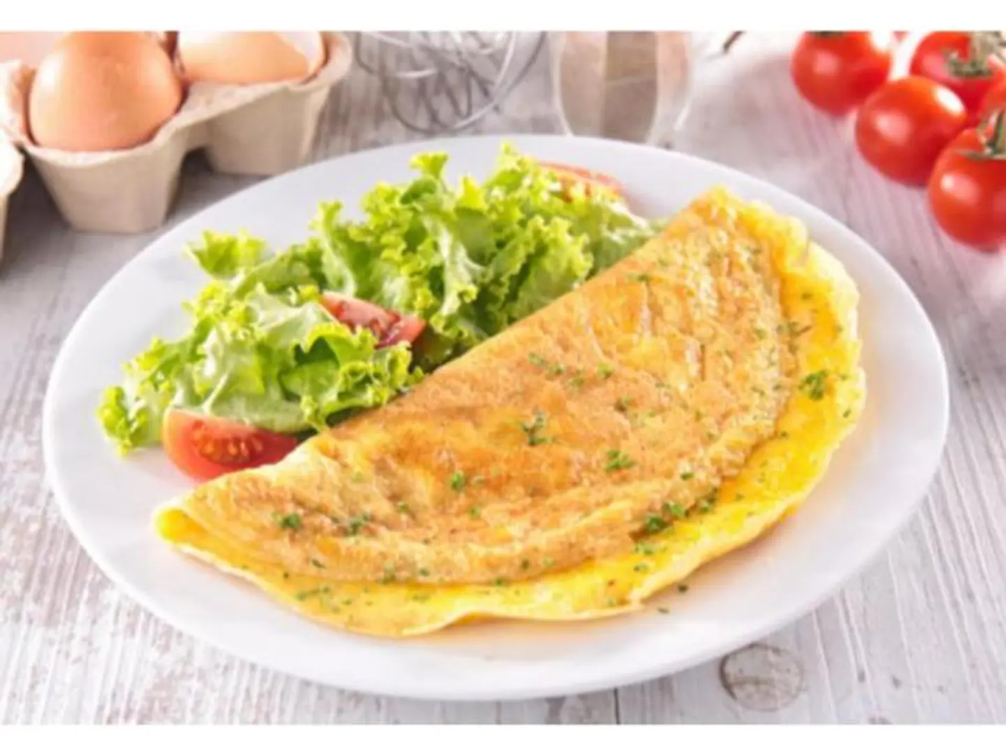 Eggs With Vegetables And Cheese