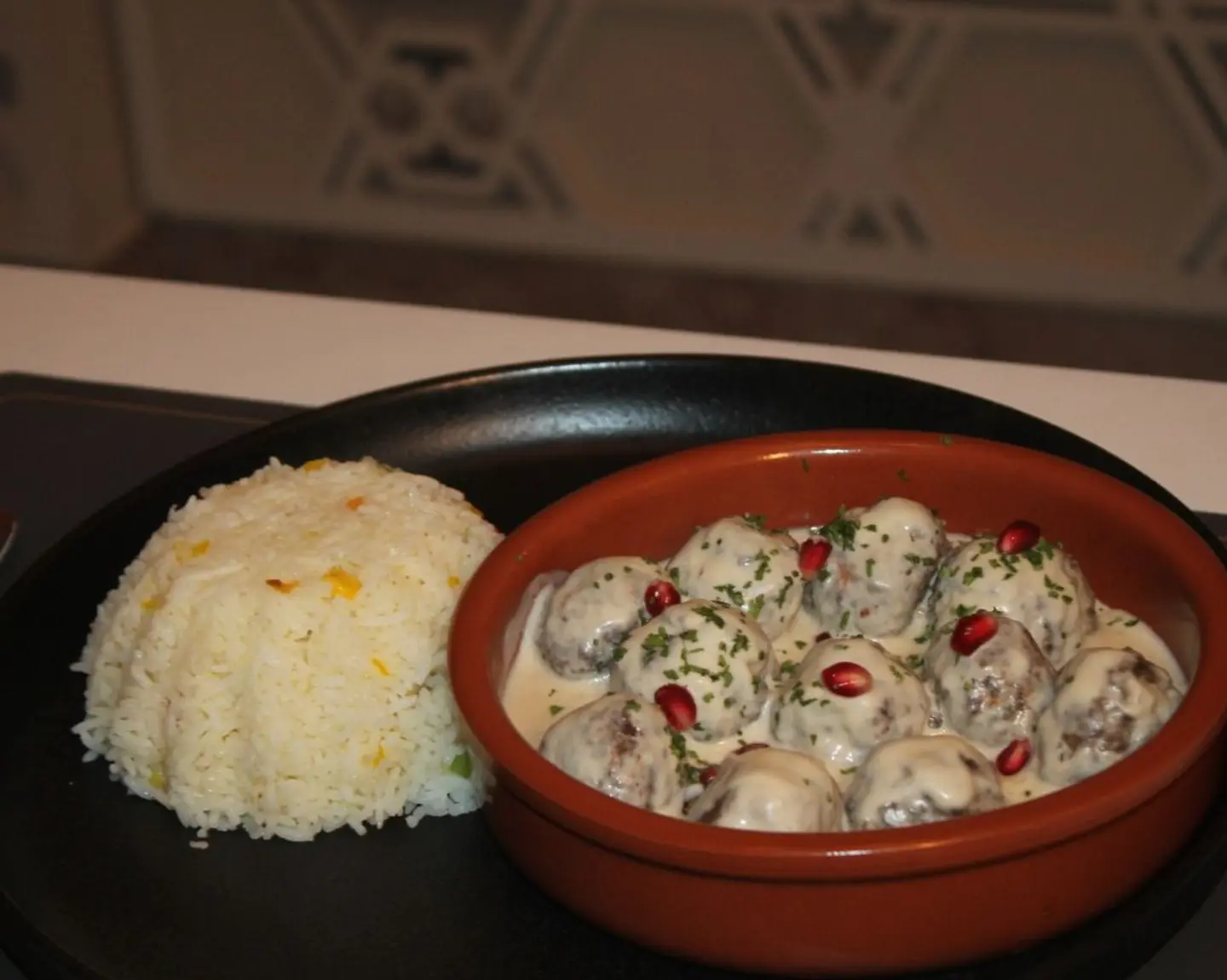 Kofta With Tahini Sauce