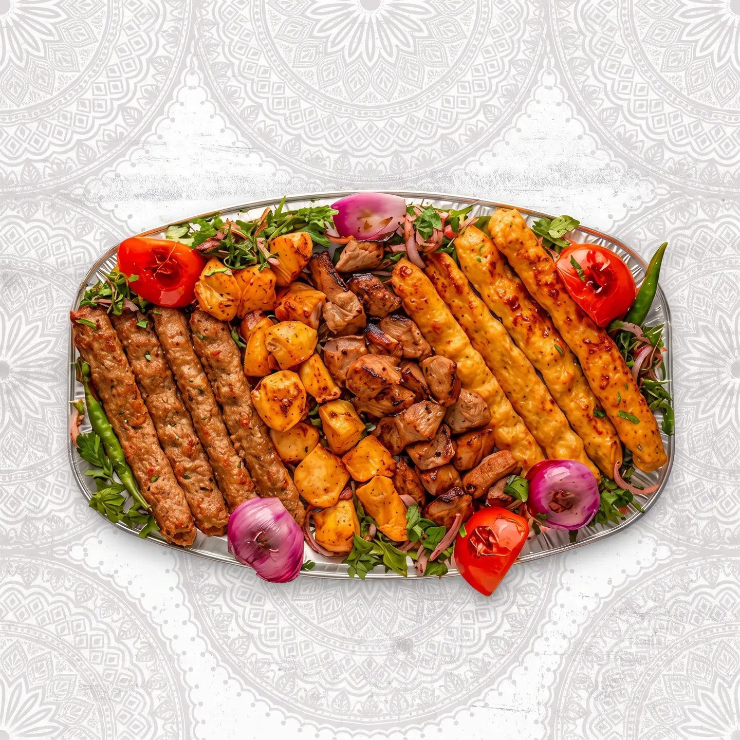 Small Mixed Grill 4 Skewers