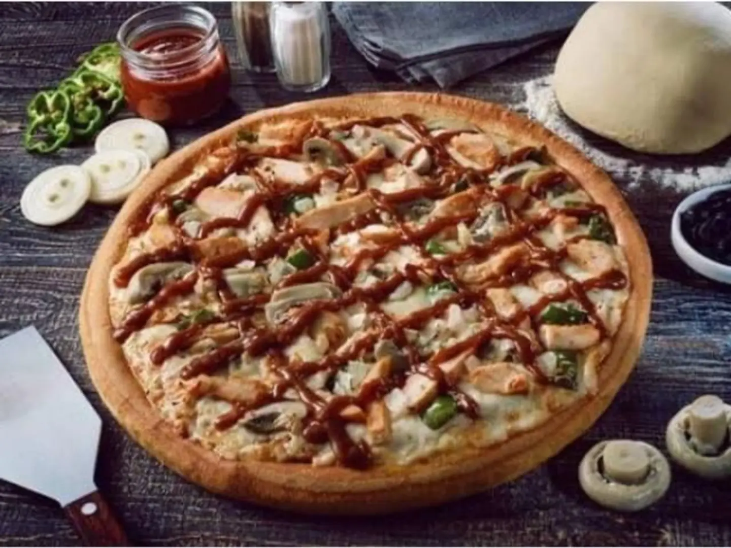Chicken Bbq Pizza