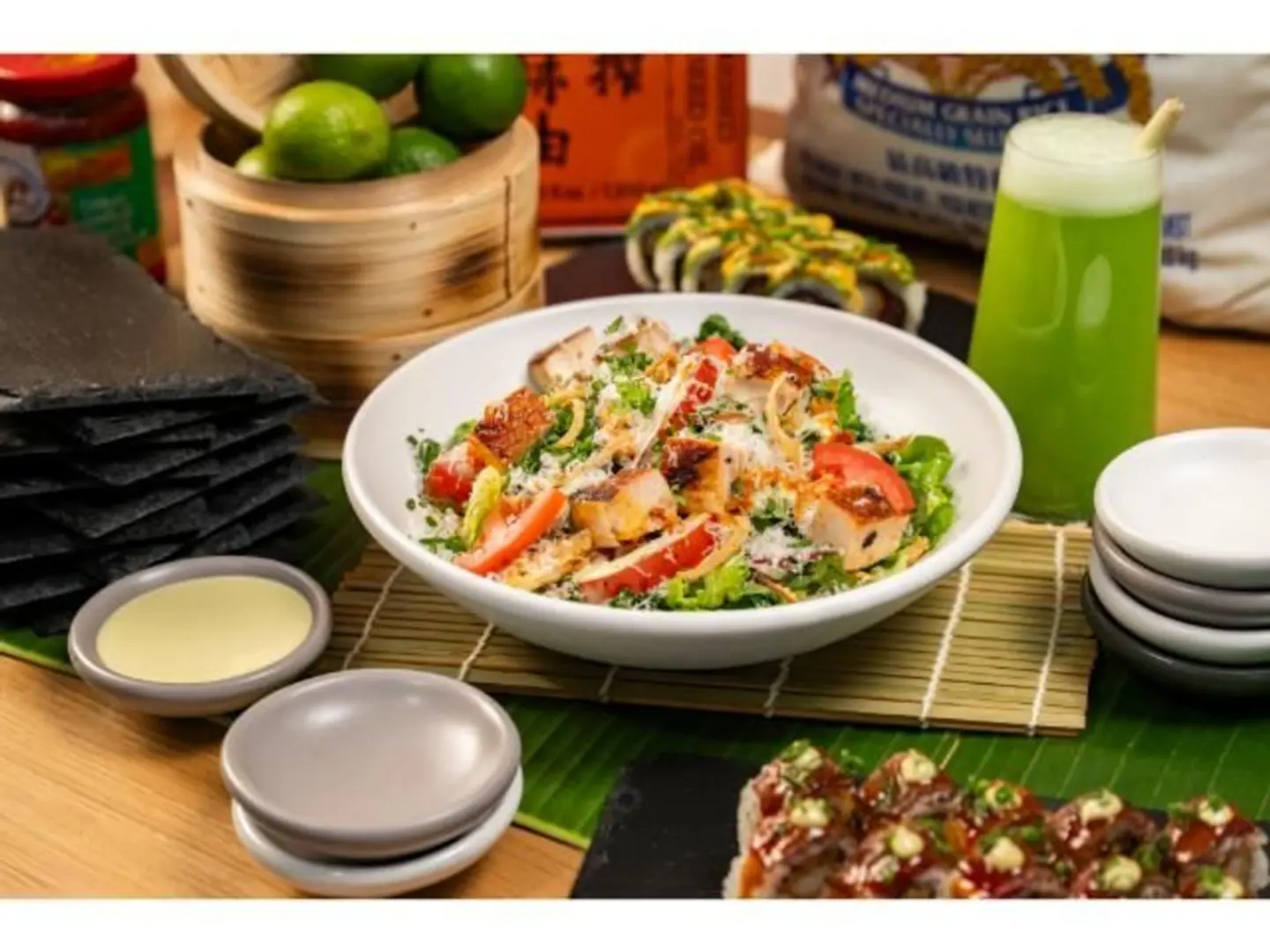 سلطة سيزر بالوسابي