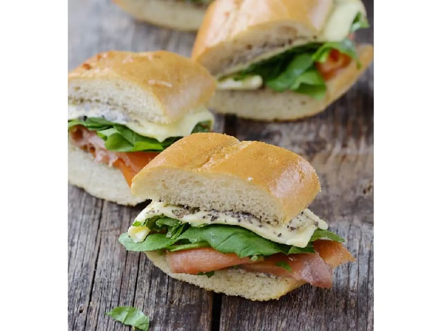Smoked Salmon Sandwich