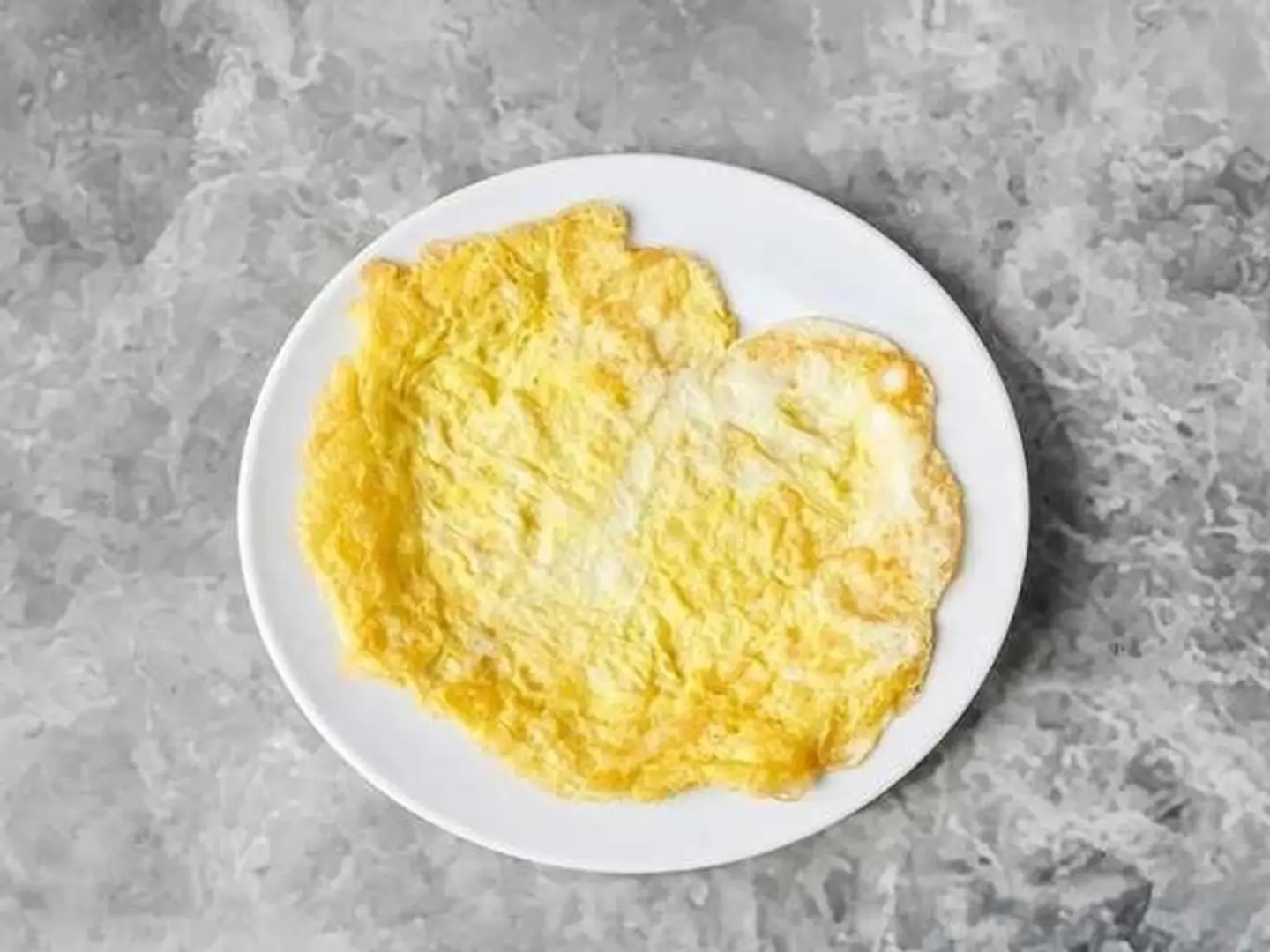 Plain Scrambled Eggs.
