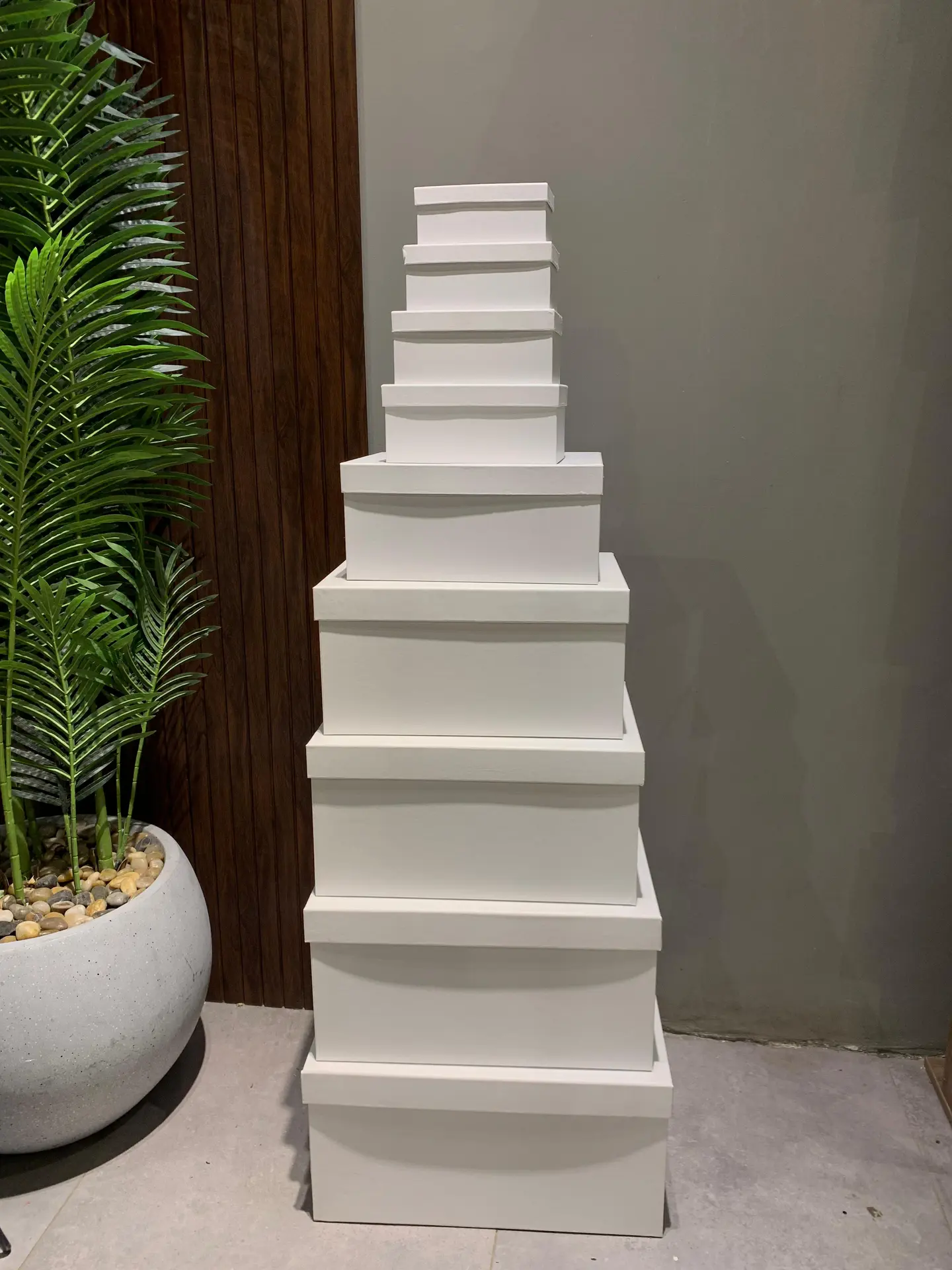 White Cardboard Boxes