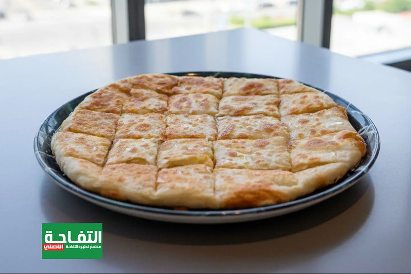 فطيرة بالجبنة وقشطة وعسل