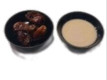 تمر و طحينة