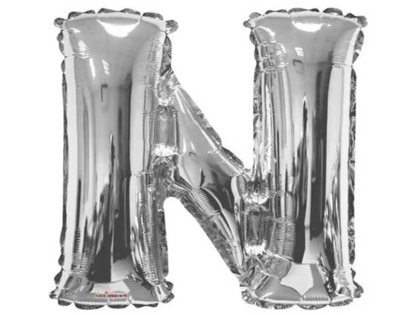 Letter N Helium Tin