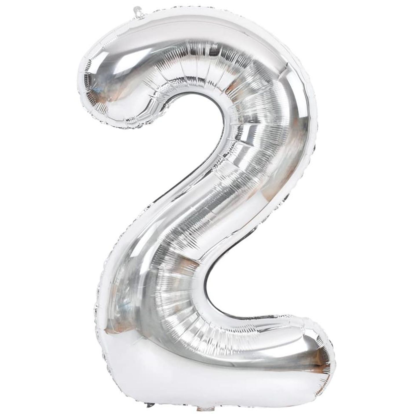 Number 2 Silver Balloon